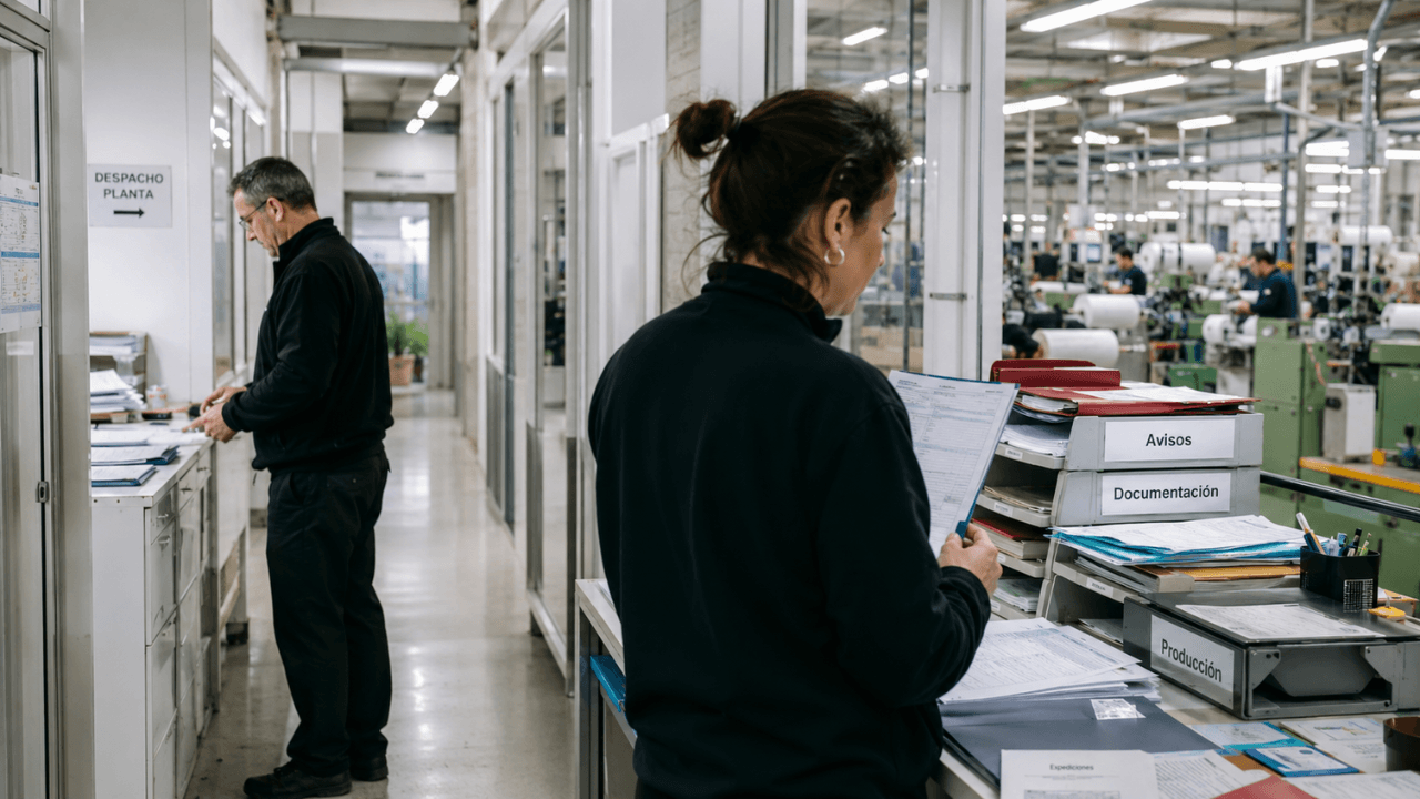 Automatización de gestión interna en pyme industrial de Barcelona